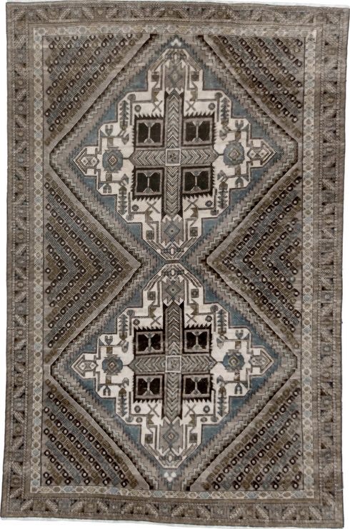 Vintage Afshar Area Rug (4' x 6')